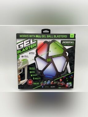 Gel Blaster Portal Smart Target System - Black with Multicolor Lights
